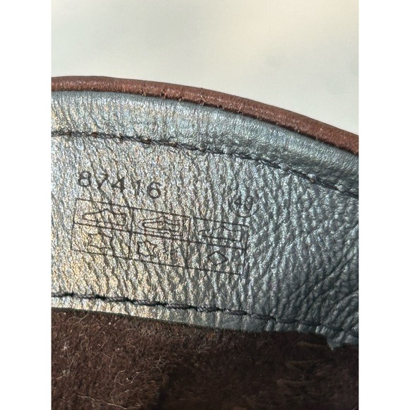 Josef Siebel Women’s Brown Leather Boho Ankle Boots Side Zip EU 40 US 9 - Picture 13 of 14